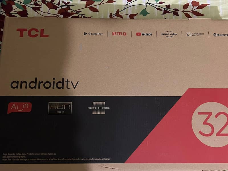 TCL 32 Inch Smart Android TV - L32S5200 2