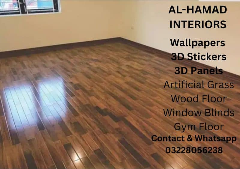 Pvc Vinyl Floor Tiles/Wood Floor/Artificial Grass. 8