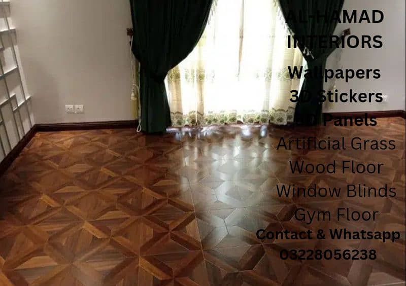 Pvc Vinyl Floor Tiles/Wood Floor/Artificial Grass. 13