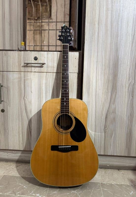 Samick By Greg Bennett GD 100/N Solid Top Acoustic Guitar 0