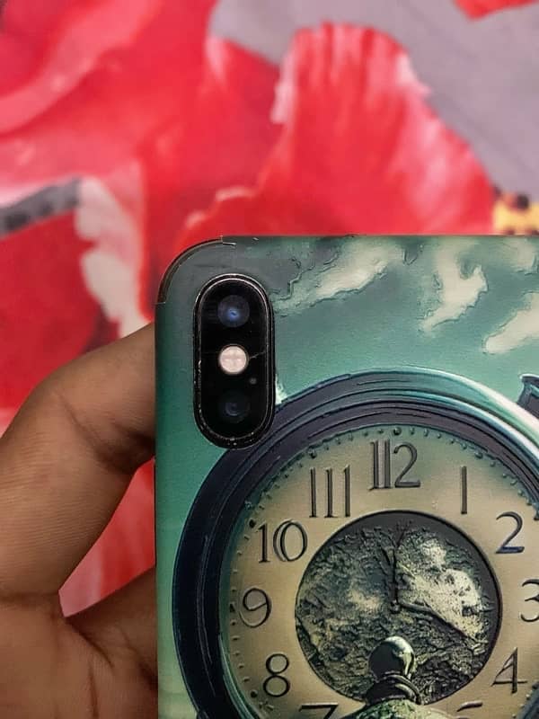 iPhone XS black back break 64gb 3