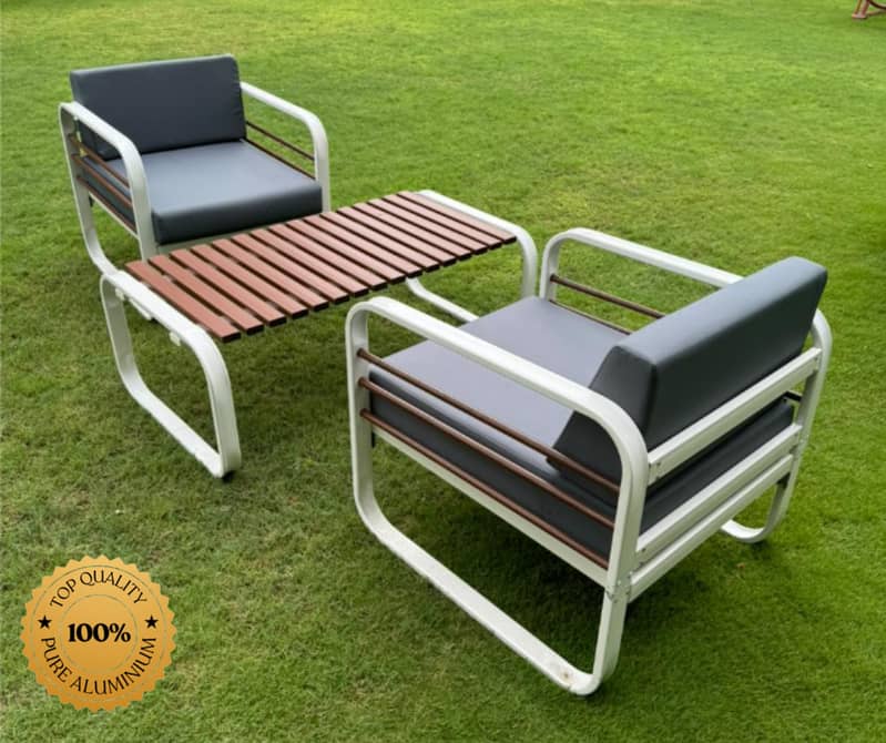 Quality Outdoor Indoor Garden Furniture Full Aluminium 1