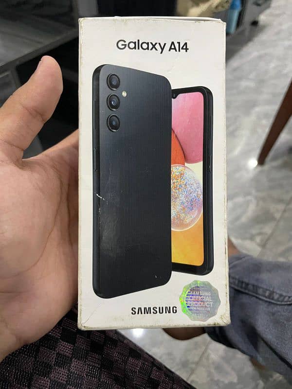 Samsung A14 with box 8