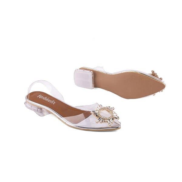 Women Rexine Fancy Flat 2