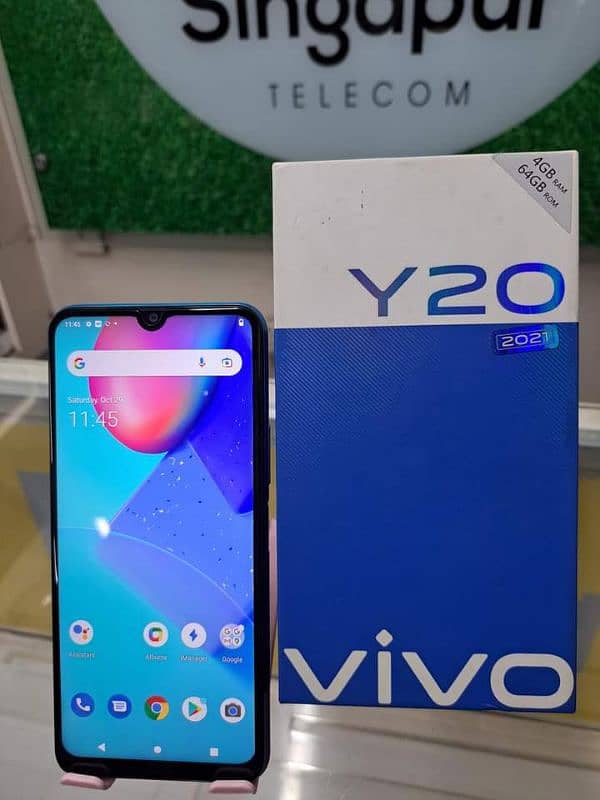 vivo y20.4/64 GB 03220889193 My whatsapp number 1