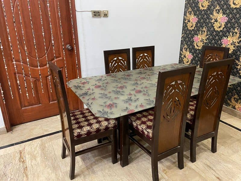 6 chair Dining Table 0