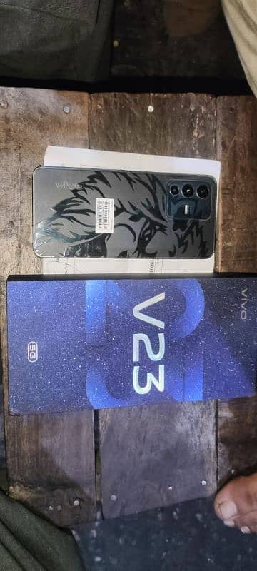 vivo v23 5g with all asesrices 0