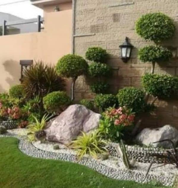 we provide All. Garden services 03210836665 9