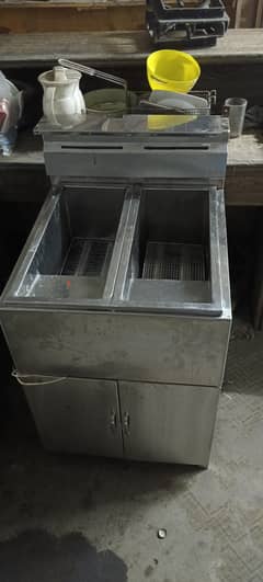 Restaurant Equipment used, fryer, stove, hot plate