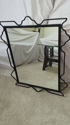 wall mirror with frame