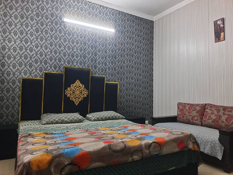 Two bed house prday short and long time bahria town phase 8 furnished 2