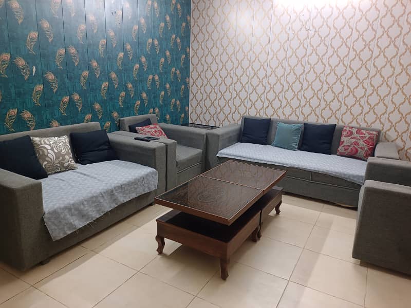 Two bed house prday short and long time bahria town phase 8 furnished 4