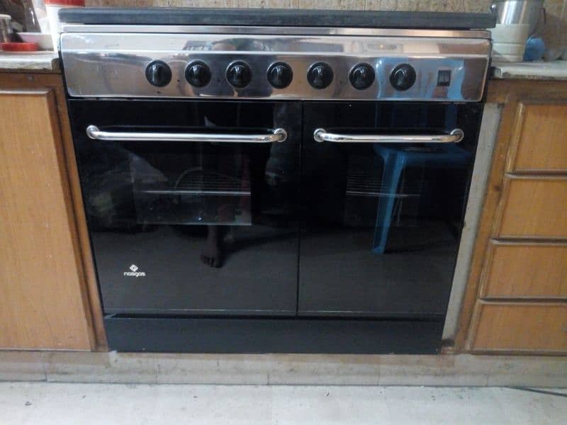 Nasgas 5 Burnal Oven for Sale. 0