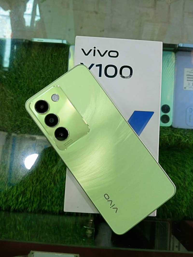 vivo y100 8+8/128gb green color 2