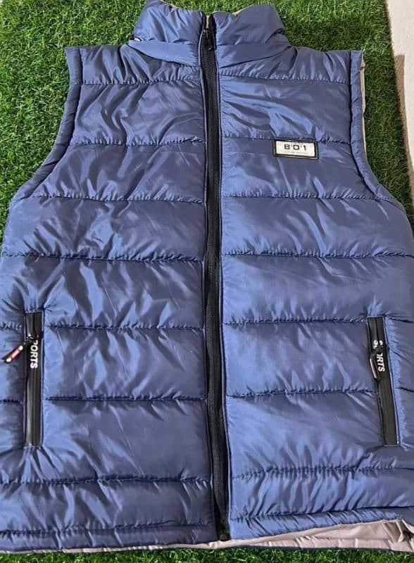 1 pc parachute plain puffer jacket 0