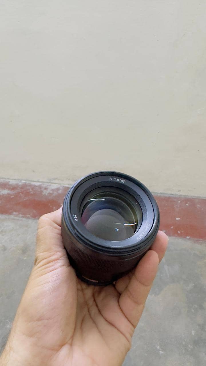 85 mm Sony full frame emount 3