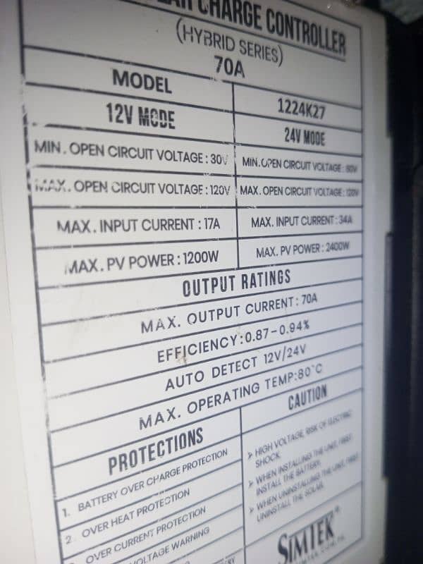 Solar charge controller 4