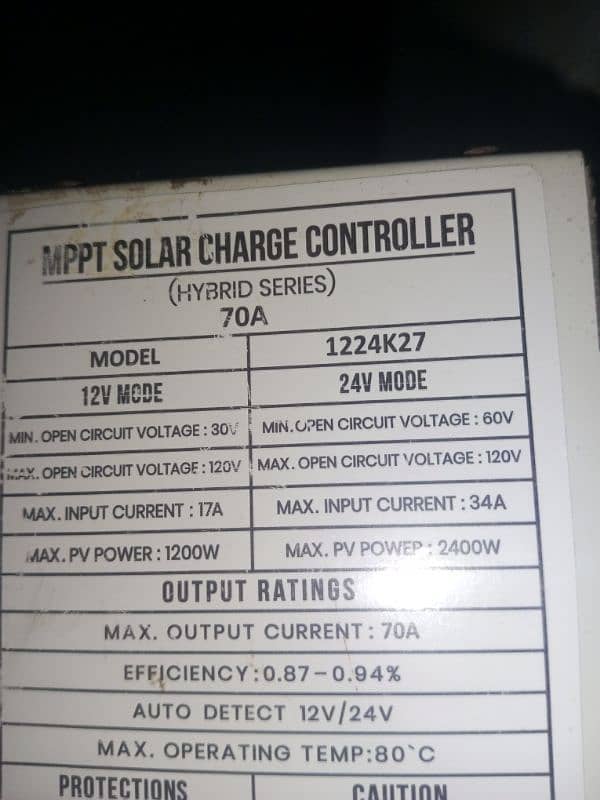 Solar charge controller 5