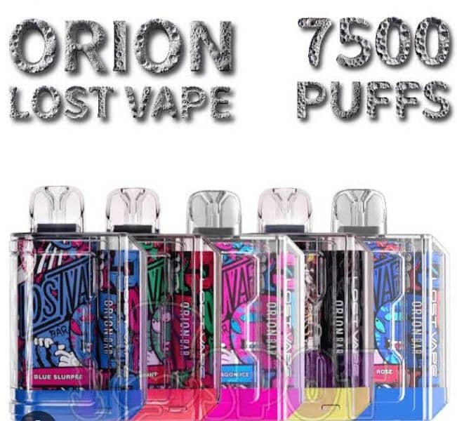 Orion bar 7500 puffs disposable 5%nic 1