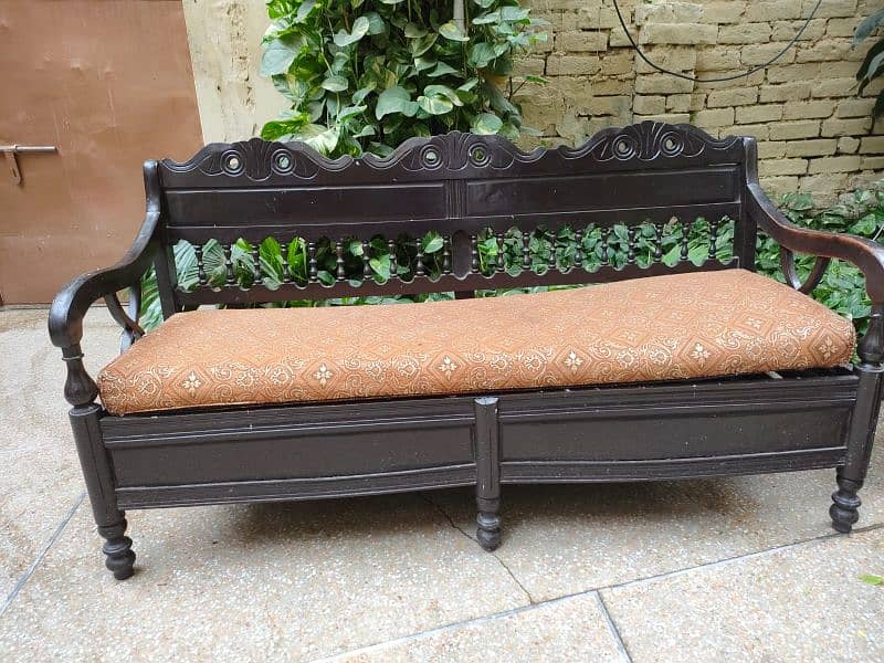 Chinese Wood Sofa Tota 16,000 PKR Rs 3