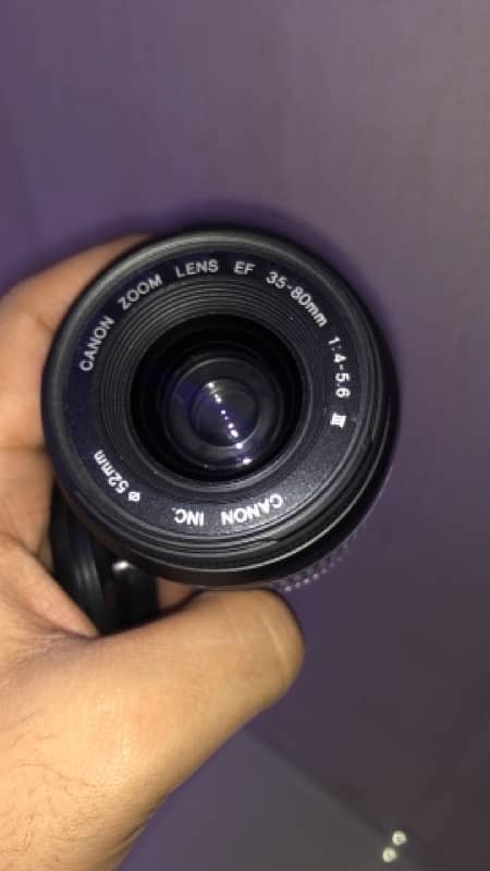 Canon EOS500 with 2 lens 1