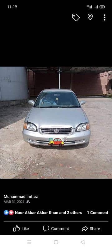 Suzuki Baleno 2002 Imported car 1