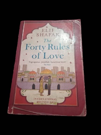 The fourty rules of love book for ages 16 and above. 1