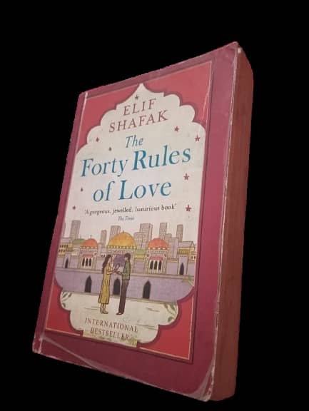 The fourty rules of love book for ages 16 and above. 2