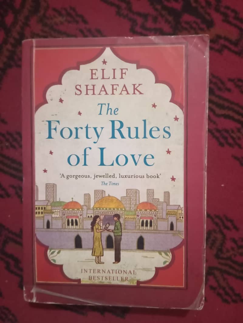 The fourty rules of love book for ages 16 and above. 4