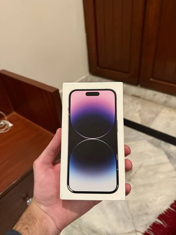 Iphone 14 Pro 256GB PTA Approved HK Model 4