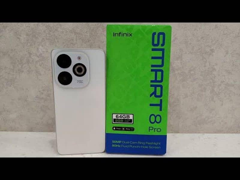 Infinix Smart 8 Pro Brand New Box Pack 0