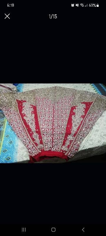 1 time used 100% ok lehnga. 03411191465 0