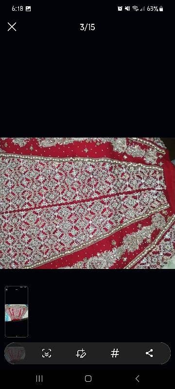 1 time used 100% ok lehnga. 03411191465 1