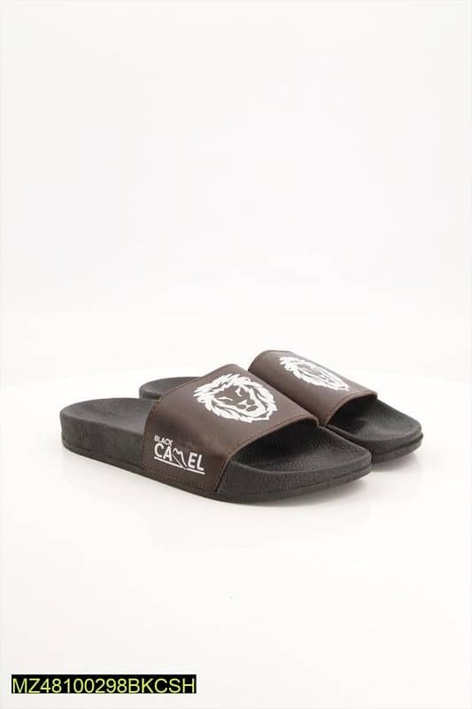 Black Camel- Comfortable New Sole Slide 1