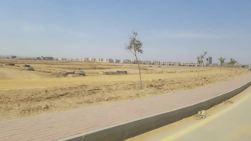 500sq yd Plot at Top Heighted Location of Precicnt-27A at Investor Rates Near Golf and Jinnah Avenue 11