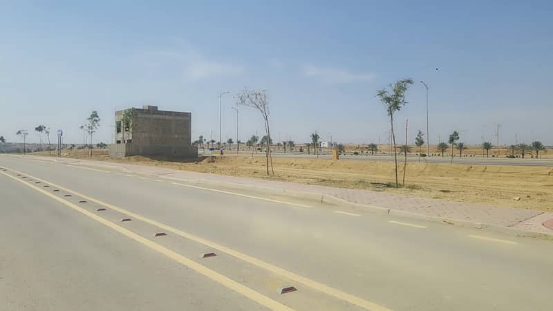 500sq yd Plot at Top Heighted Location of Precicnt-27A at Investor Rates Near Golf and Jinnah Avenue 16