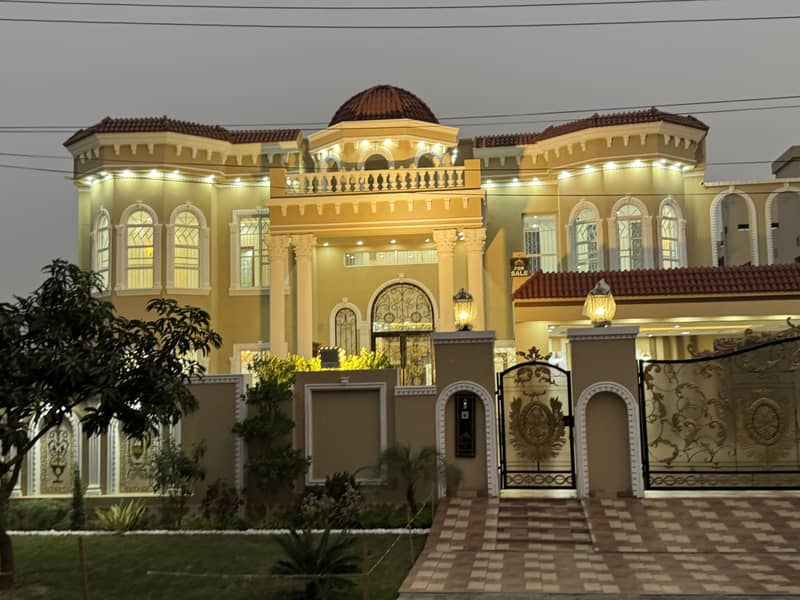 2 Kanal Brand New Spainsh Design Bungalow For Sale In Valencia Town Lahore On 100 Feet Road 5