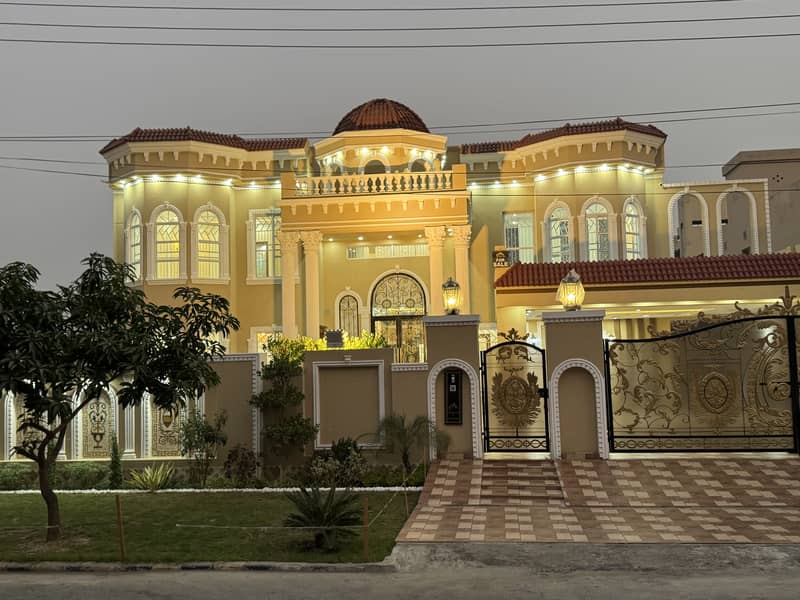 2 Kanal Brand New Spainsh Design Bungalow For Sale In Valencia Town Lahore On 100 Feet Road 21