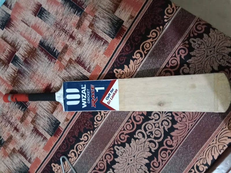 Wizal coconut wood bat in good condition 2