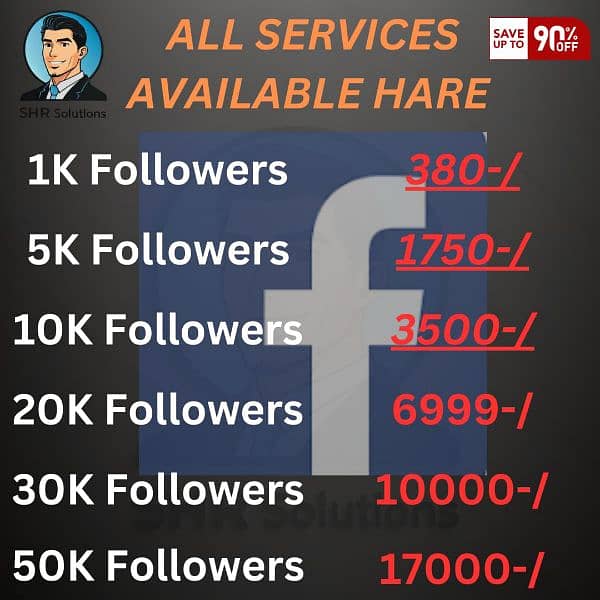 all subscribers and followers services available 3