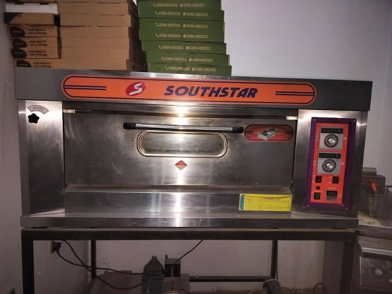 new oven and 16 liter fryer full Brand New condition 4