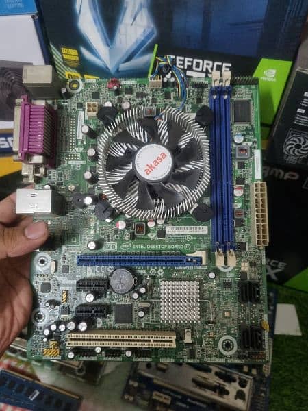 Intel H61 motherboard mobo With i7 3rd gen 3770 processor 0