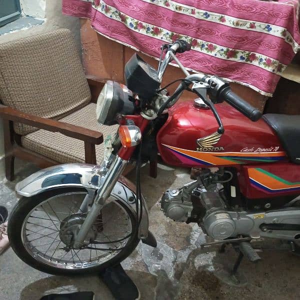 CD 70 2012 model for sale Rawalpindi no 2