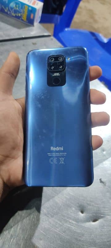 Redmi note 9  4+2gb of ram 128gb memory 4