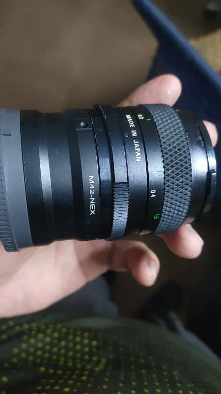 manual m42 classic Lenses with Sony E mount adapter 2