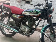 Honda 125 Black 2016