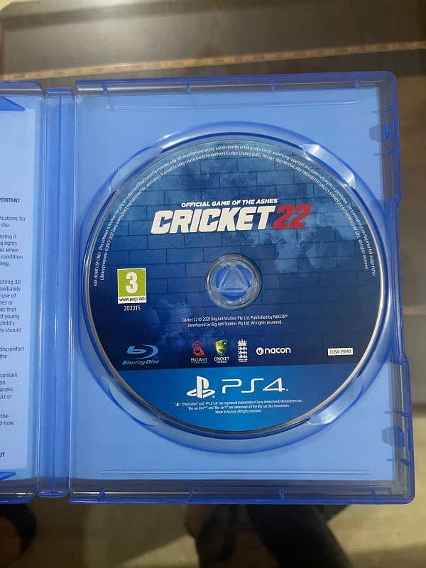 Cricket 22 ps4 and ps5 2