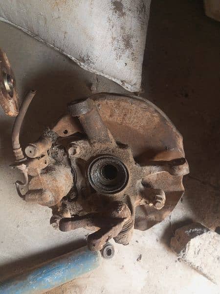 pajero hissa suspension  hub disc 6