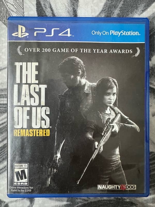 The Last of Us Remastered PS4 0