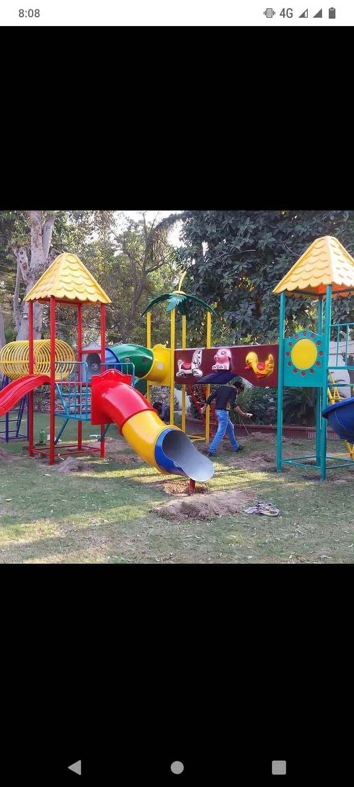 Kids Playland | Swings | Slides | Garden Swing |Jhulay | Park Slides 14